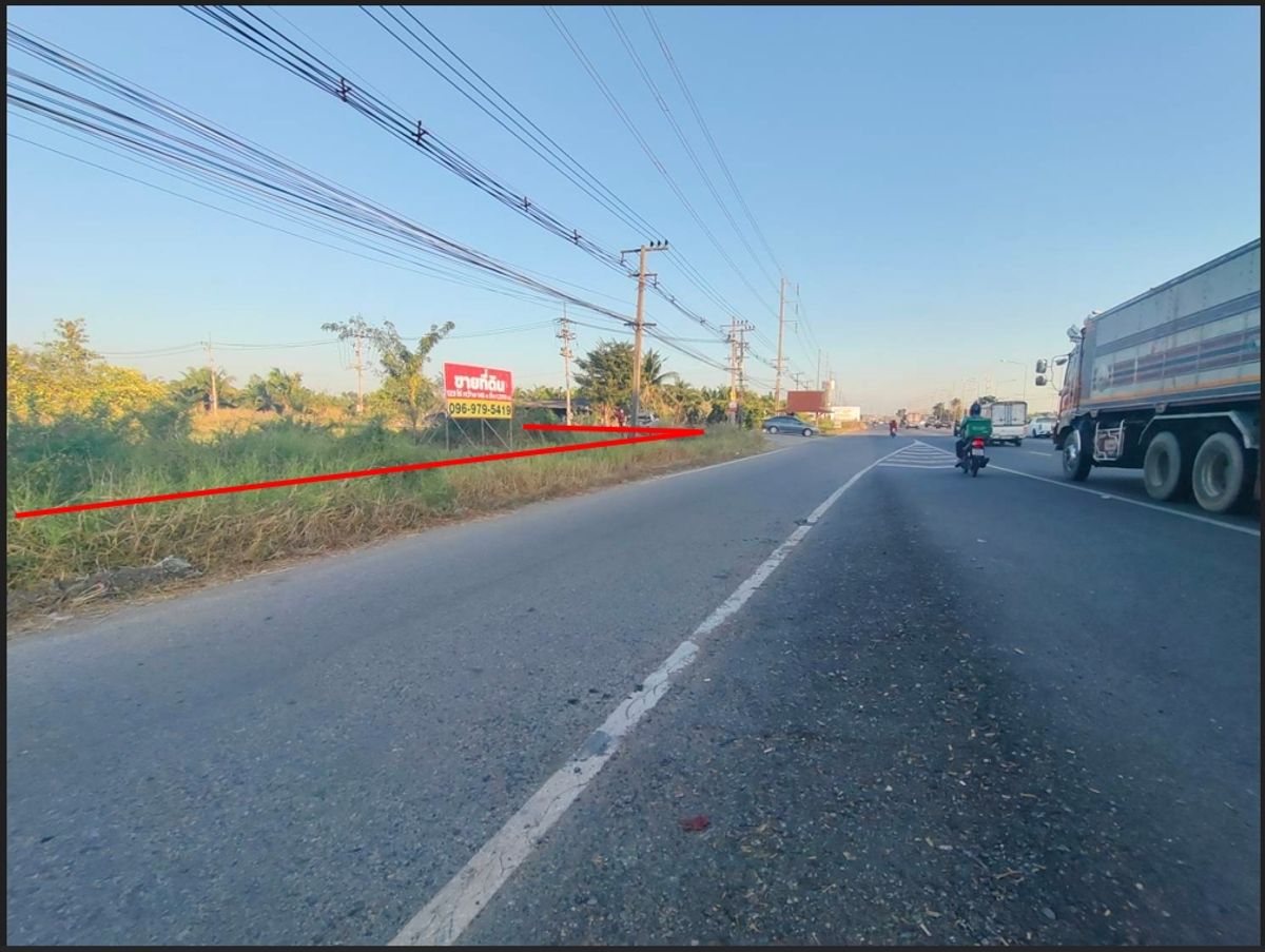 Land for sale on Suwinthawong Road, 123 rai, next to Bangkok. – รูปที่ 3