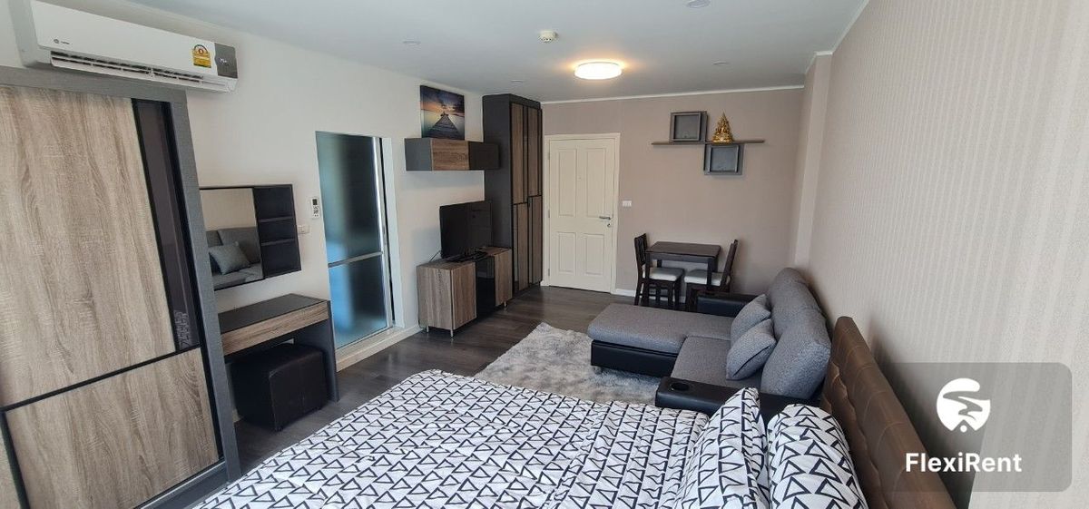 Rental starts at 1 month | D condo Campus Resort Bangna Studio | Ready to move. Rental starts at 1 month | D condo Campus Resort Bangna Studio | Ready to move.