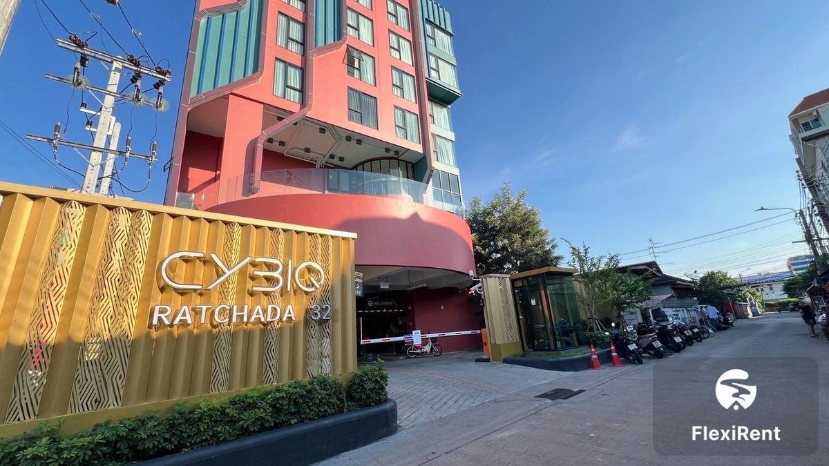CYBIQ Ratchada 32 1 Bedroom | Only 1 month deposit required, ready to move. CYBIQ Ratchada 32 1 Bedroom | Only 1 month deposit required, ready to move.