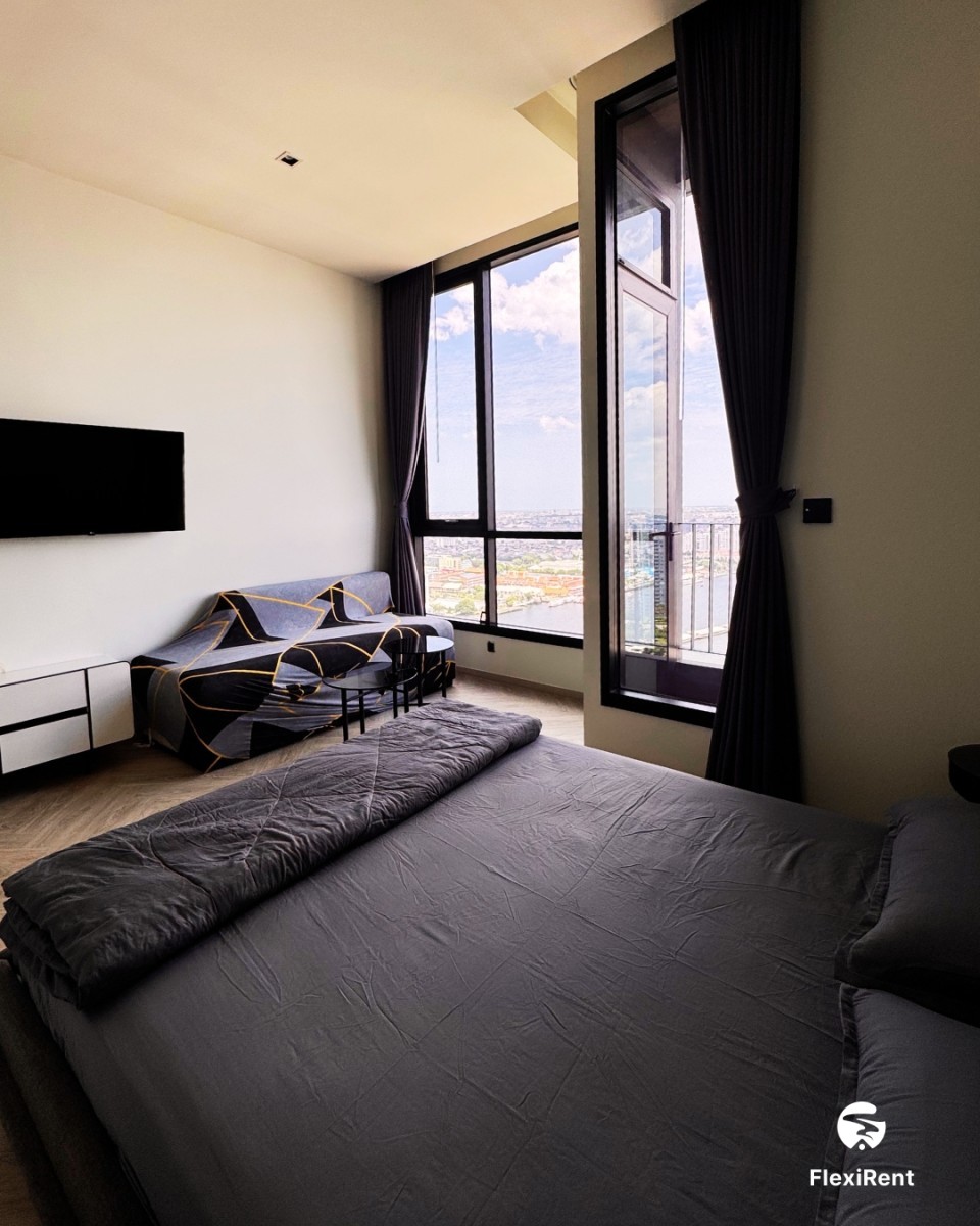 Rental starts at 1 month | Chapter Charoennakhon - Riverside 1 Bedroom | Ready to move.